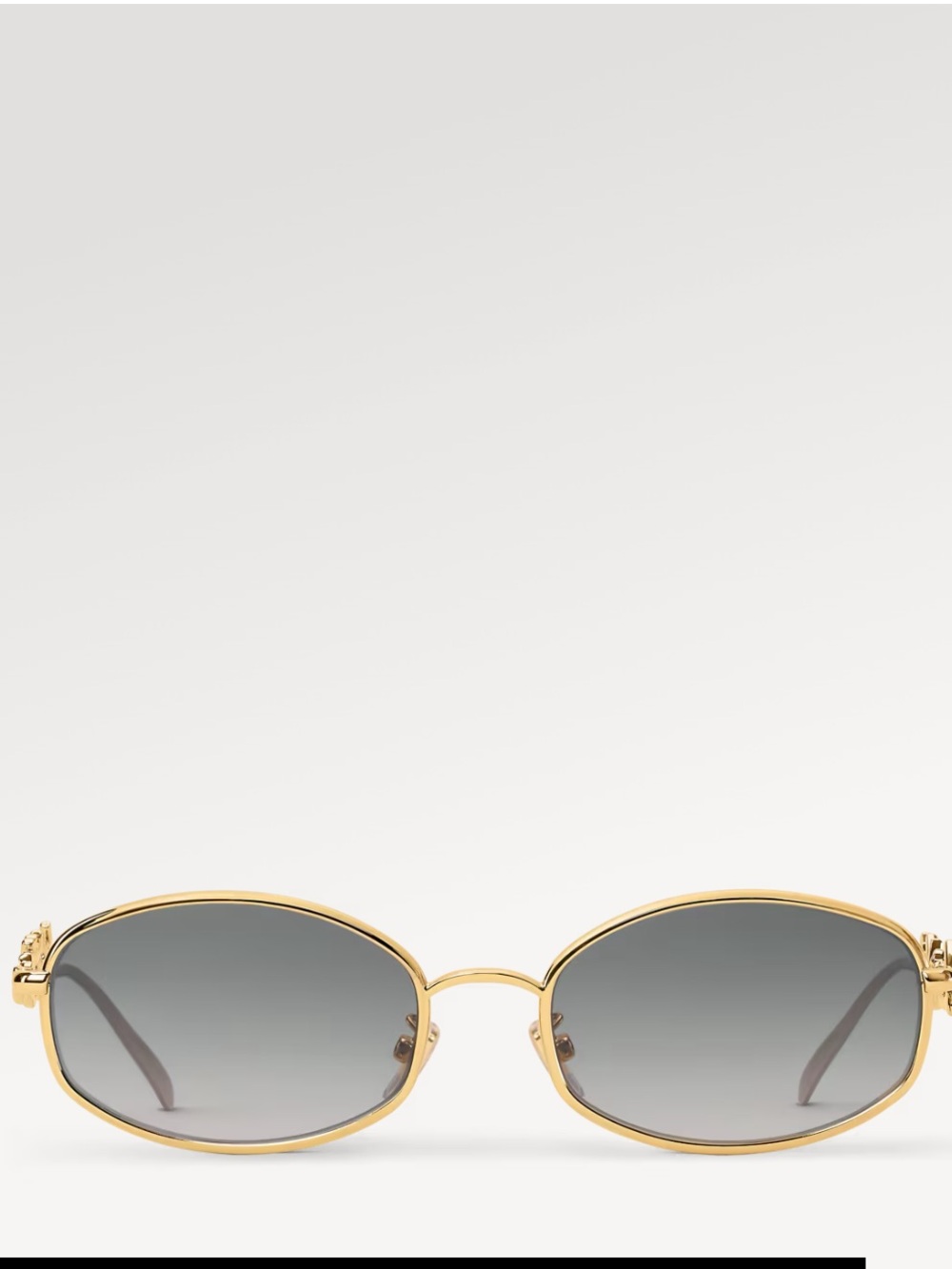 Louis Vuitton Lv script metal round sunglasses - Picture 3 of 4